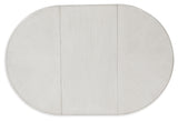 Montelaine Antique White Dining Extension Table from Ashley - Luna Furniture