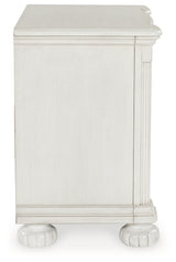 Montelaine Antique White Nightstand from Ashley - Luna Furniture