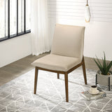 Monza Beige Velvet Dining Chair (Set Of 2) from Midinmod - Luna Furniture