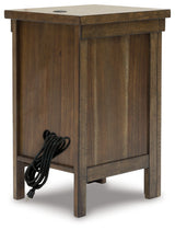 Moriville Coffee Table with 2 End Tables in Grayish Brown from Ashley - Luna Furniture