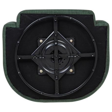 Mossbrook Green Upholstered Swivel Accent Chair from Coaster - Luna Furniture