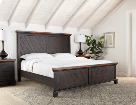 Bear Creek Queen Bed, Brown from Steve Silver - Luna Furniture