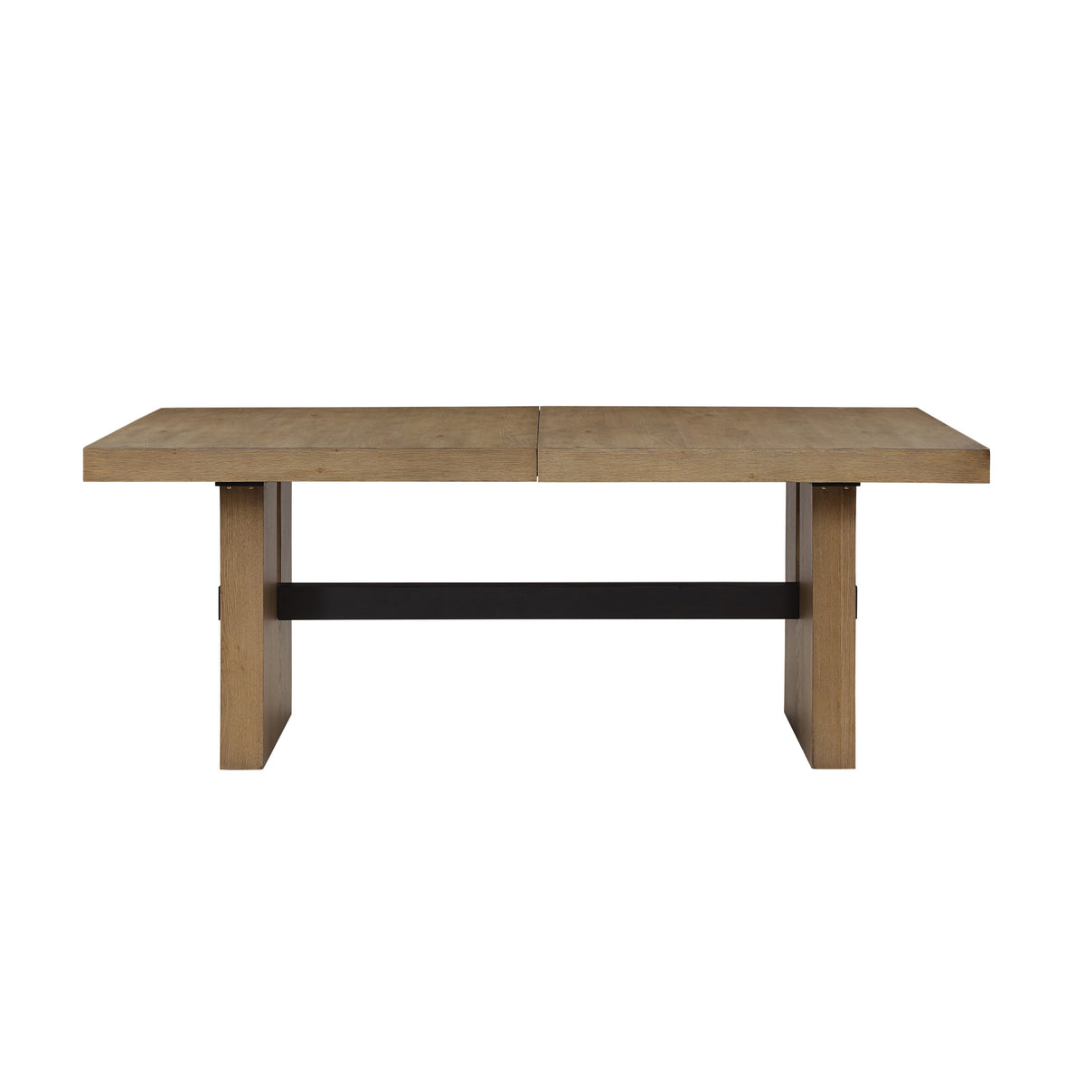 Aubrey Waxed Driftwood Extendable Dining Table from Steve Silver - Luna Furniture