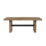 Aubrey Waxed Driftwood Extendable Dining Table from Steve Silver - Luna Furniture