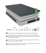 MT-UNG11Q 11" Queen Green Tea Gel-Infused Memory Foam Mattress from Homelegance - Luna Furniture