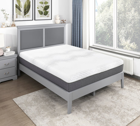 MT-UNH12Q 12" Queen Green Tea Gel-Infused Memory Foam Hybrid Mattress from Homelegance - Luna Furniture