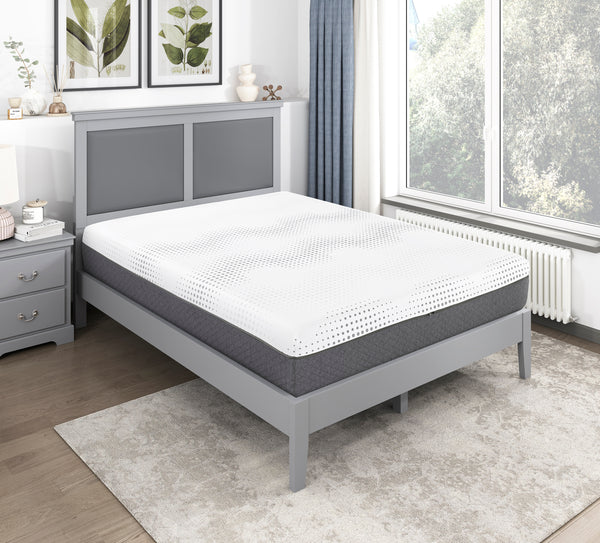 MT-UNH12Q 12" Queen Green Tea Gel-Infused Memory Foam Hybrid Mattress