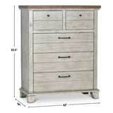 Bear Creek White Smoke Chest from Steve Silver - Luna Furniture
