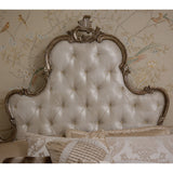 Platine De Royale Antique Platinum Queen Panel Bed from Michael Amini - Luna Furniture