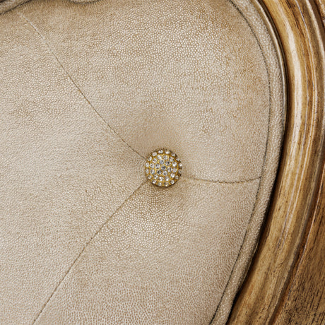 Platine De Royale Antique Platinum Cal King Panel Bed from Michael Amini - Luna Furniture