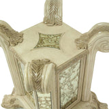 Platine De Royale Champagne Round Dining Table from Michael Amini - Luna Furniture