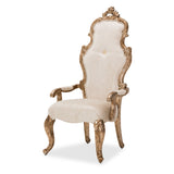Platine De Royale Champagne Desk Chair from Michael Amini - Luna Furniture