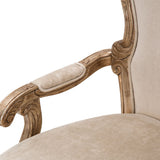Platine De Royale Champagne Desk Chair from Michael Amini - Luna Furniture