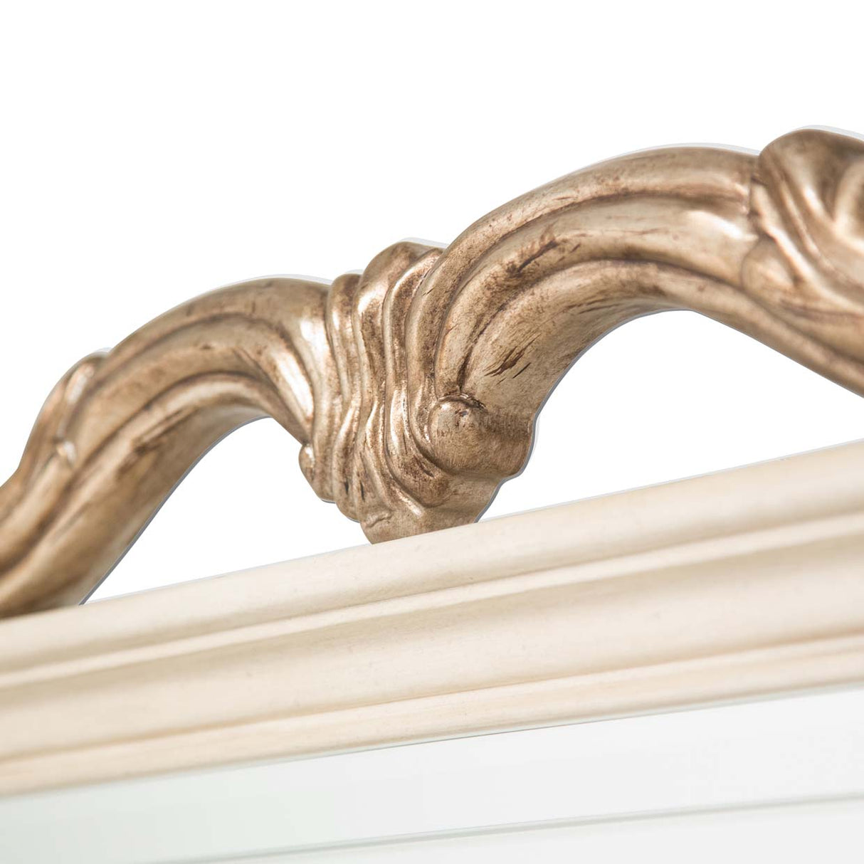 Platine De Royale Champagne Wall Mirror from Michael Amini - Luna Furniture