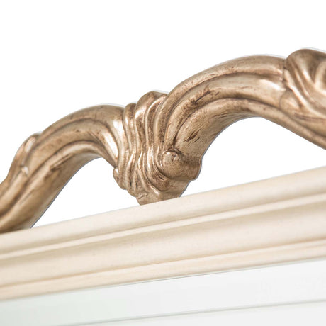 Platine De Royale Champagne Wall Mirror from Michael Amini - Luna Furniture