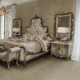 Platine De Royale Champagne Wall Mirror from Michael Amini - Luna Furniture