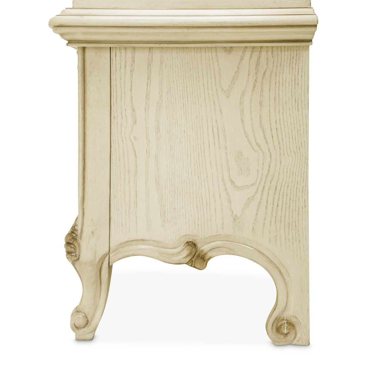 Platine De Royale Champagne Curio Cabinet from Michael Amini - Luna Furniture