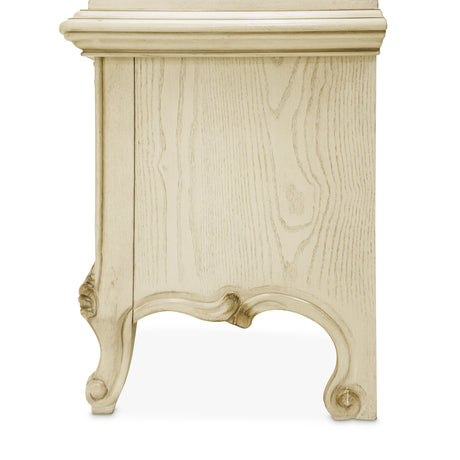 Platine De Royale Champagne Curio Cabinet from Michael Amini - Luna Furniture