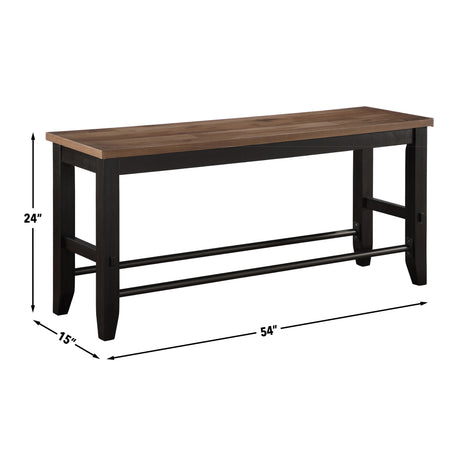 Bermuda 24″ Counter Bench from Steve Silver - Luna Furniture
