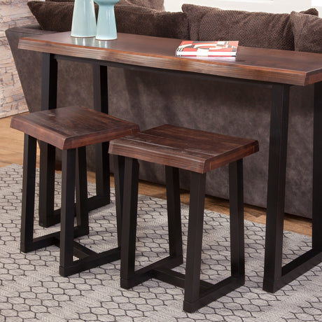 Jennings 24″ Backless Counter Stool, Set of 2 from Steve Silver - Luna Furniture