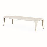 London Place Creamy Pearl Rectangular Dining Table from Michael Amini - Luna Furniture