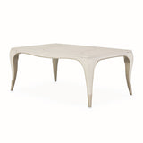 London Place Creamy Pearl Rectangular Dining Table from Michael Amini - Luna Furniture