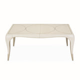 London Place Creamy Pearl Rectangular Dining Table from Michael Amini - Luna Furniture