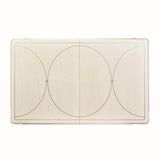 London Place Creamy Pearl Rectangular Dining Table from Michael Amini - Luna Furniture