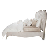 London Place Creamy Pearl Eastern King Bed from Michael Amini - Luna Furniture