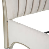 London Place Creamy Pearl Eastern King Bed from Michael Amini - Luna Furniture