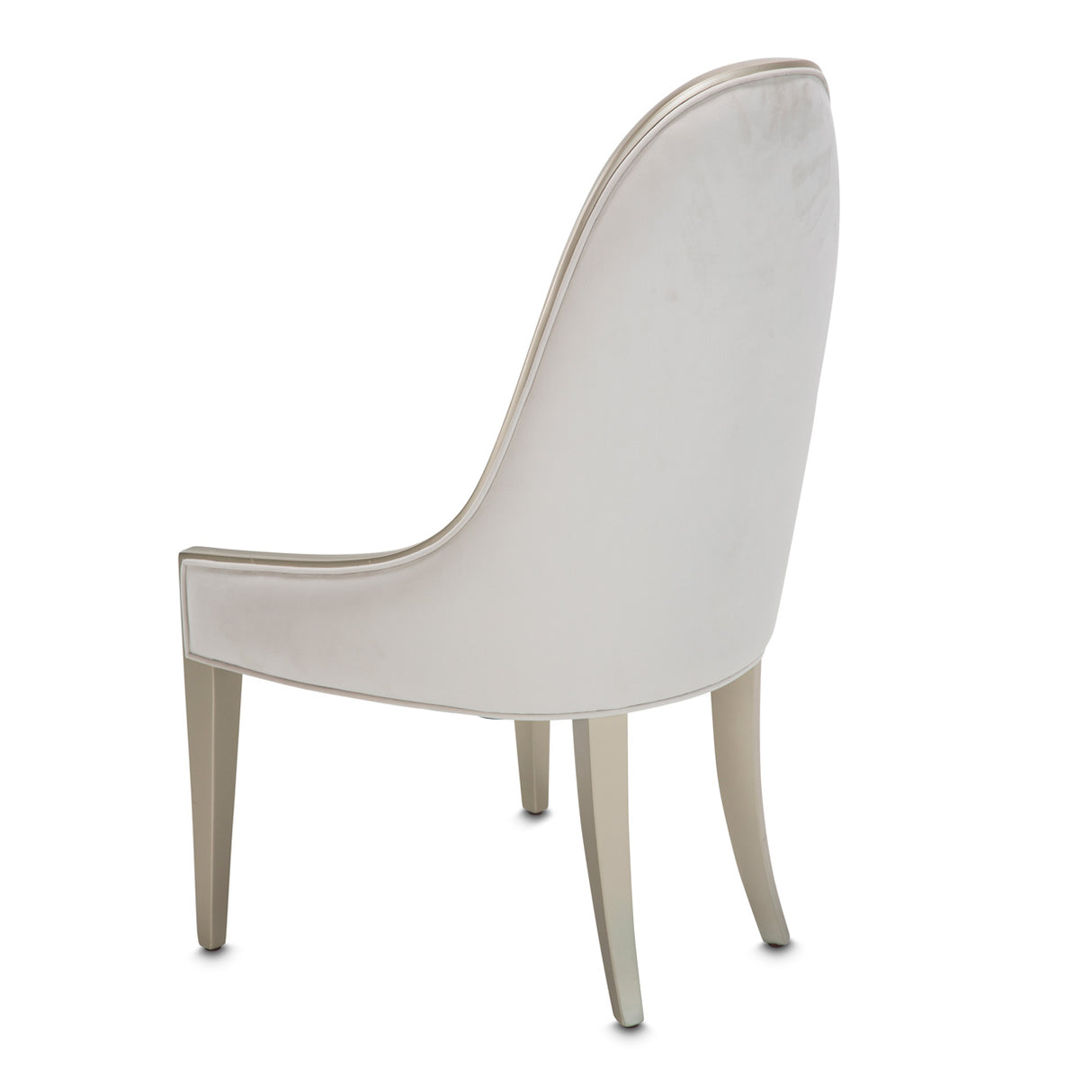 London Place Creamy Pearl Dining Side Chair from Michael Amini - Luna Furniture