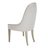London Place Creamy Pearl Dining Side Chair from Michael Amini - Luna Furniture