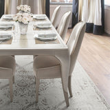 London Place Creamy Pearl Dining Side Chair from Michael Amini - Luna Furniture