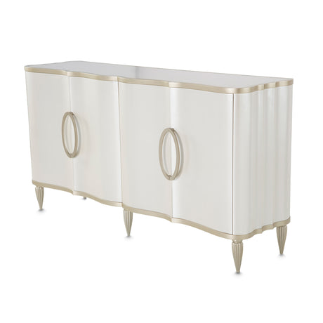 London Place Creamy Pearl Sideboard from Michael Amini - Luna Furniture