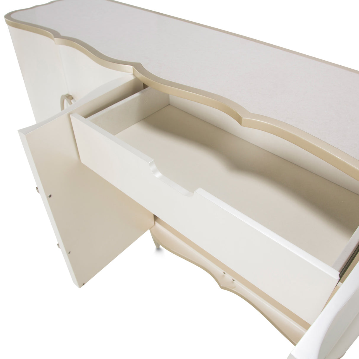London Place Creamy Pearl Sideboard from Michael Amini - Luna Furniture