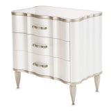 London Place Creamy Pearl Nightstand from Michael Amini - Luna Furniture