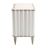 London Place Creamy Pearl Nightstand from Michael Amini - Luna Furniture
