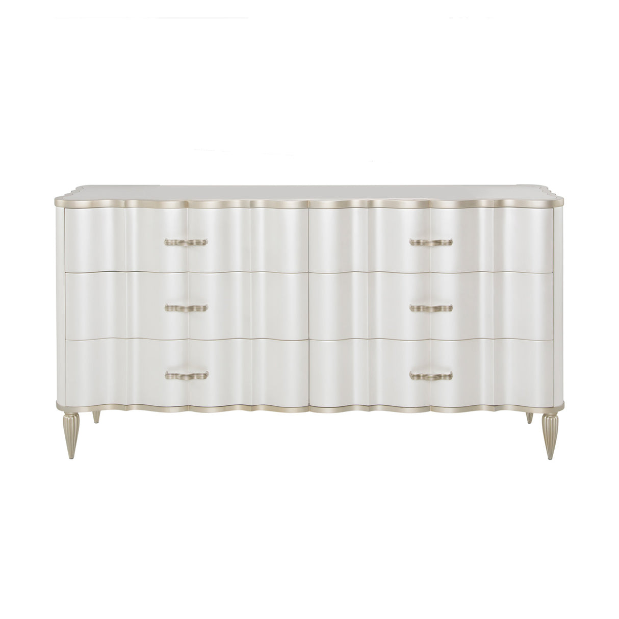 London Place Creamy Pearl Dresser from Michael Amini - Luna Furniture