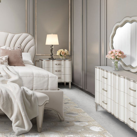 London Place Creamy Pearl Dresser from Michael Amini - Luna Furniture