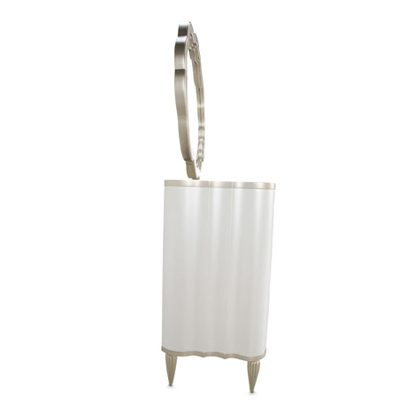 London Place Creamy Pearl Dresser With Mirror from Michael Amini - Luna Furniture