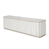 London Place Creamy Pearl Media Cabinet from Michael Amini - Luna Furniture