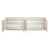 London Place Creamy Pearl Media Cabinet from Michael Amini - Luna Furniture