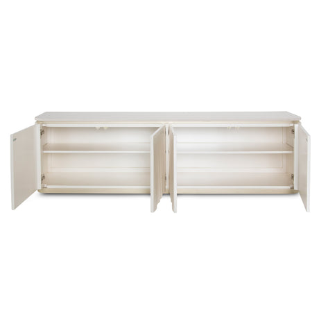 London Place Creamy Pearl Media Cabinet from Michael Amini - Luna Furniture