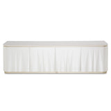 London Place Creamy Pearl Media Cabinet from Michael Amini - Luna Furniture