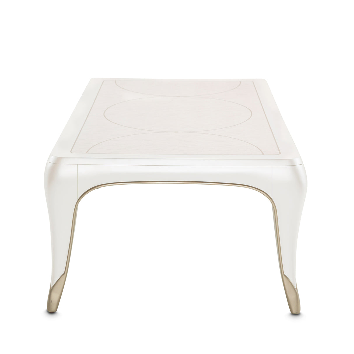 London Place Creamy Pearl Cocktail Table from Michael Amini - Luna Furniture