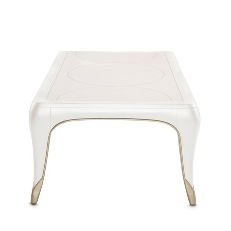 London Place Creamy Pearl Cocktail Table from Michael Amini - Luna Furniture