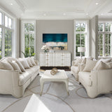 London Place Creamy Pearl Cocktail Table from Michael Amini - Luna Furniture
