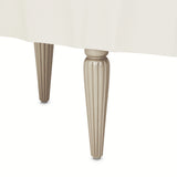 London Place Creamy Pearl Desk from Michael Amini - Luna Furniture