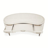London Place Creamy Pearl Desk from Michael Amini - Luna Furniture
