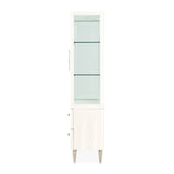 London Place Creamy Pearl Display Cabinet from Michael Amini - Luna Furniture